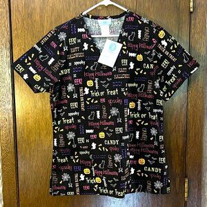 New with tags Scrubs Halloween Top & Pants